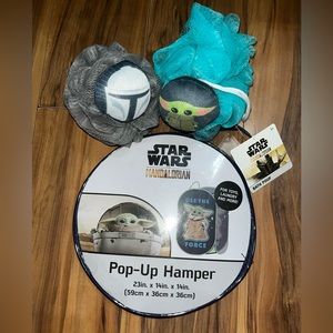 Star Wars Pop up Hamper 2 bonus bath pouf